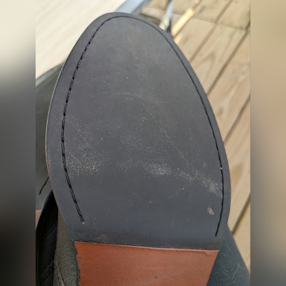 Cole Haan Mens Nike Air Black Mid-Calf Boots 8 - Picture 7 of 14